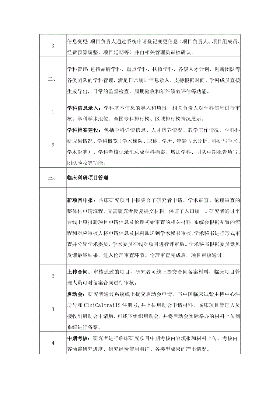 XX市XX医院科研一体化平台系统功能要求.docx_第2页