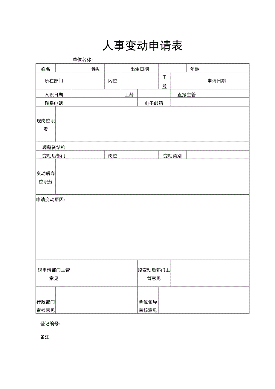 人事变动申请表.docx_第1页