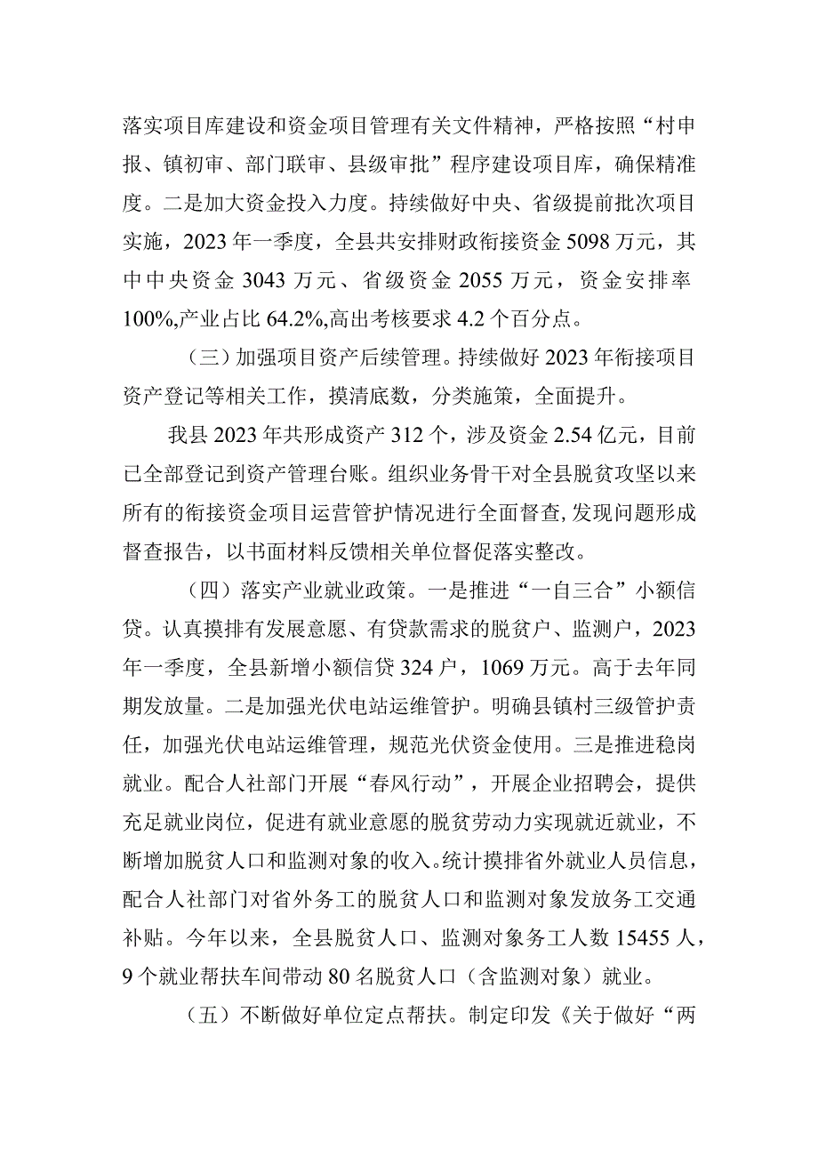 县乡村振兴局2023年上半年工作总结.docx_第2页