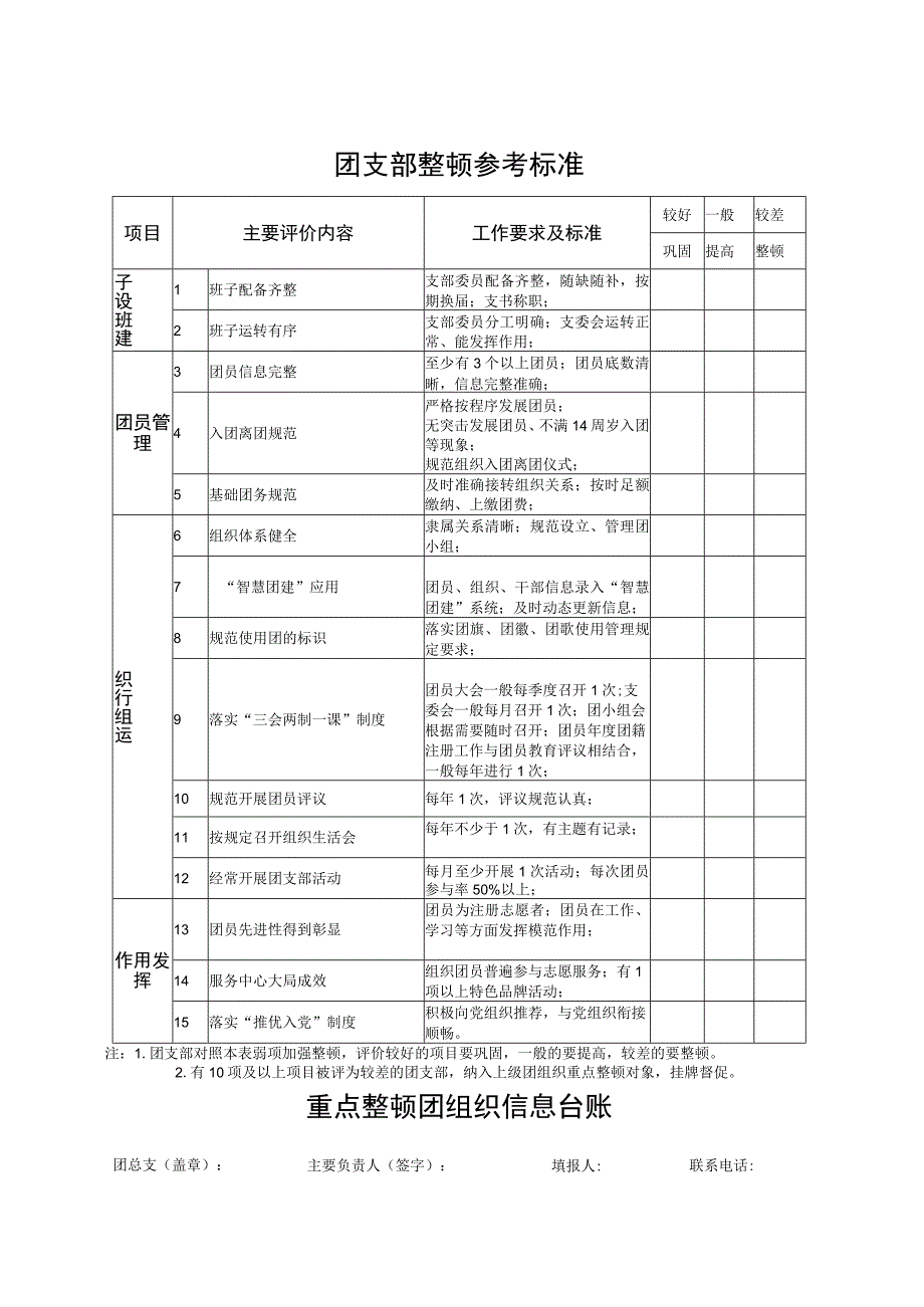 团支部整顿参考标准.docx_第1页