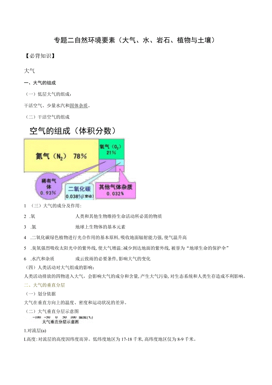 教学：专题02+自然环境要素大气水岩石植物与土壤鲁教版.docx_第1页