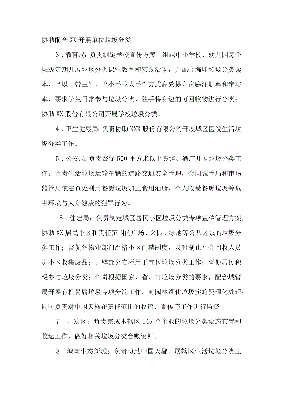 城镇2023年生活垃圾分类实施方案 合计6份.docx_第3页