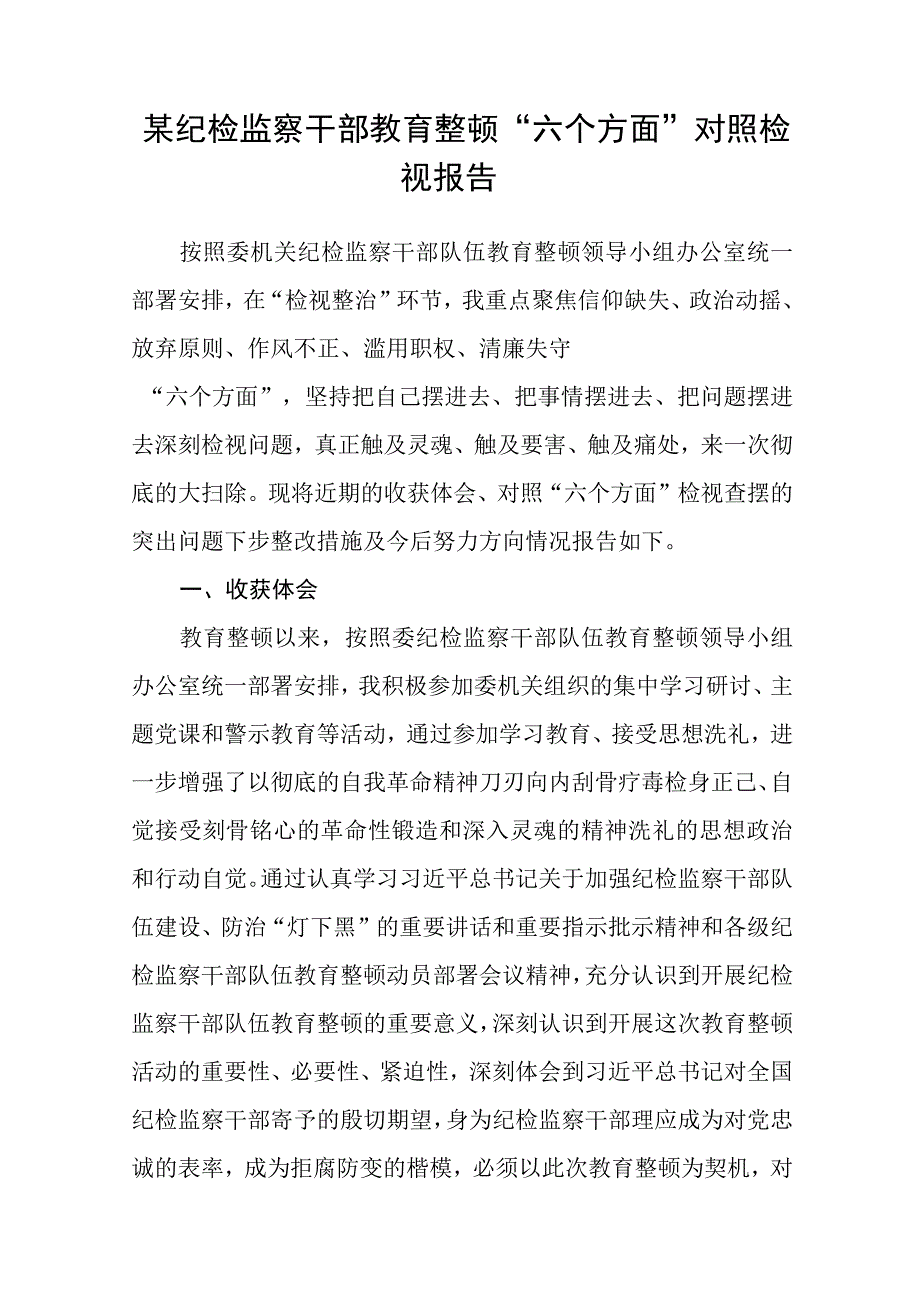 省纪委监委全省纪检监察干部队伍教育整顿工作推进会发言材料五篇精选集锦.docx_第3页