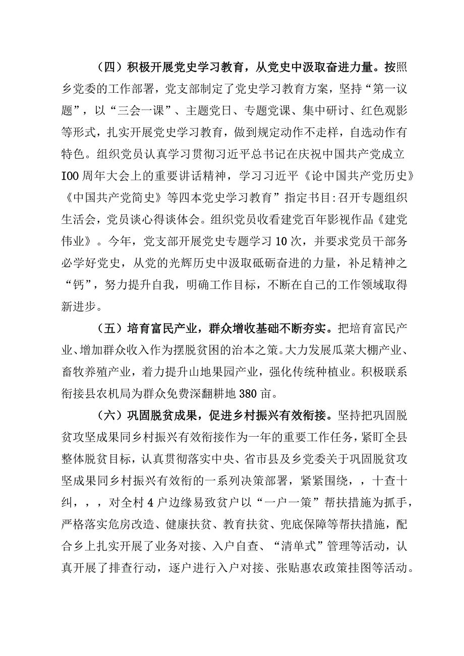 村支书村长年度述职报告.docx_第3页