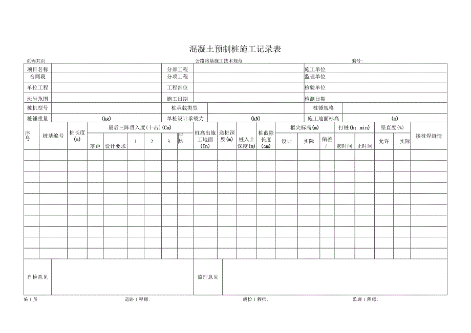 混凝土预制桩施工.docx_第1页