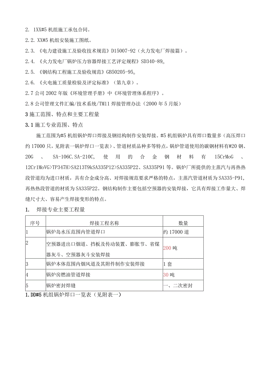 330MW锅炉焊接施工组识设计.docx_第2页