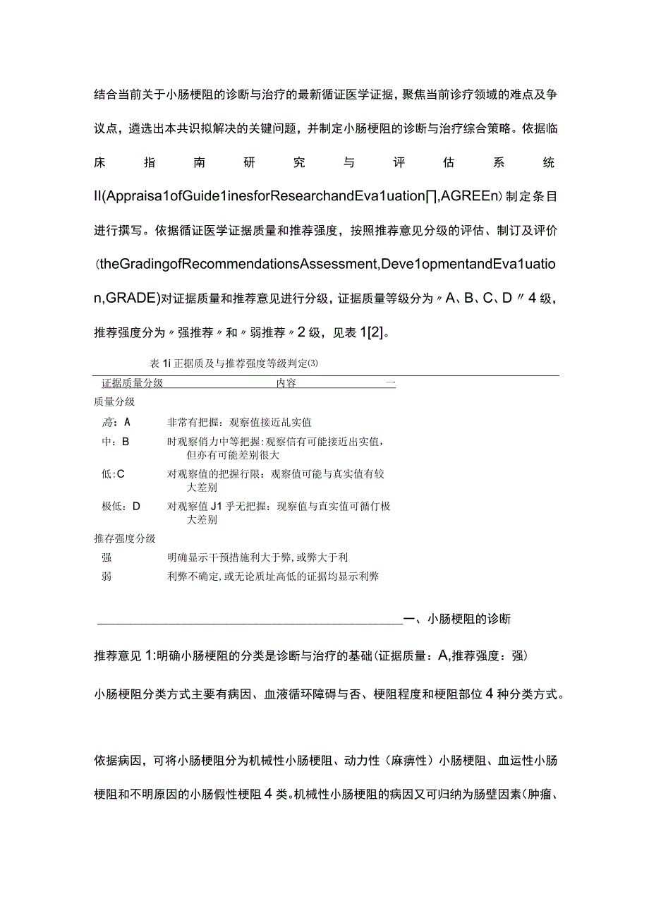 2023小肠梗阻的诊断与治疗中国专家共识最全版.docx_第2页