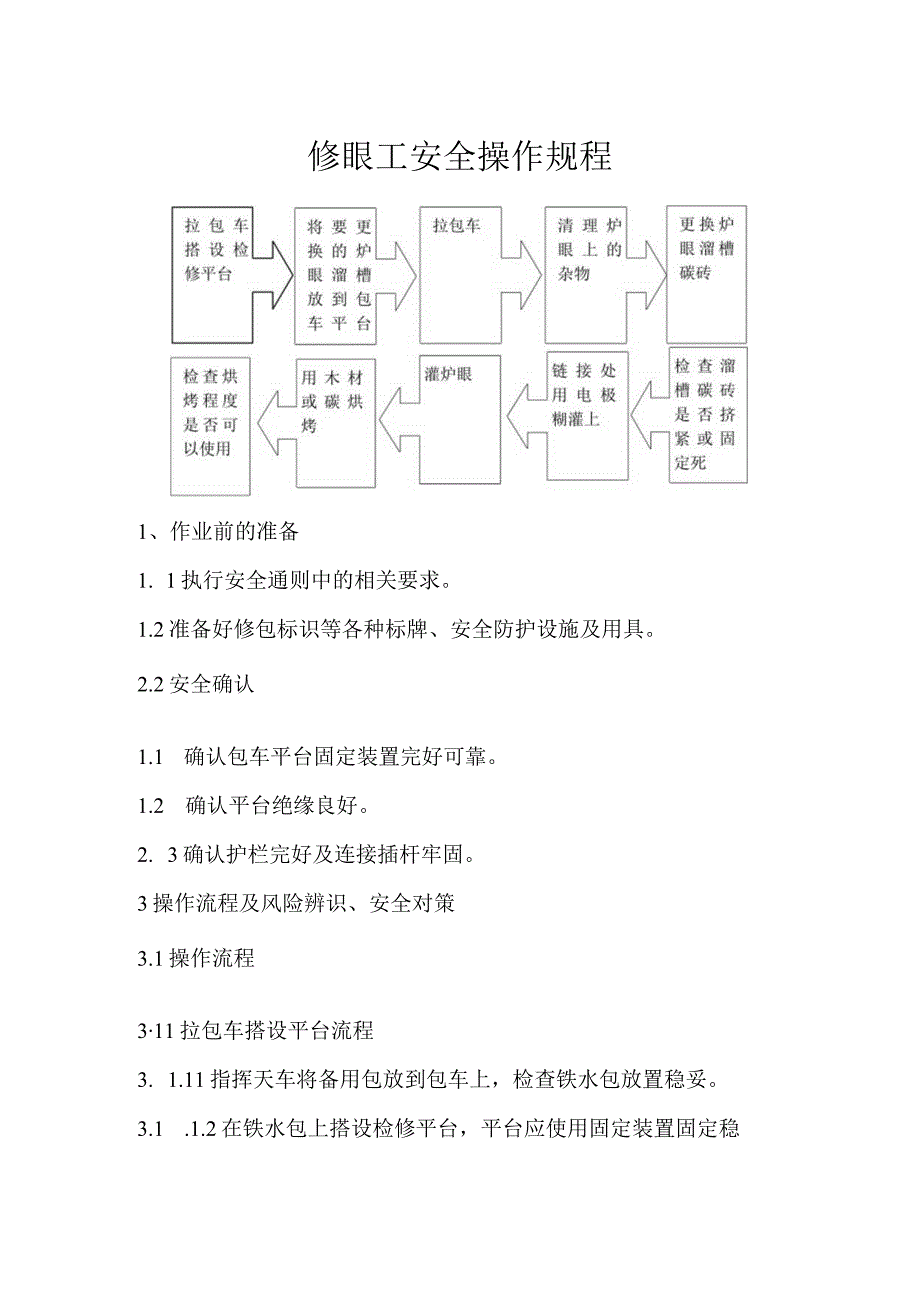 修眼工操作规程.docx_第1页