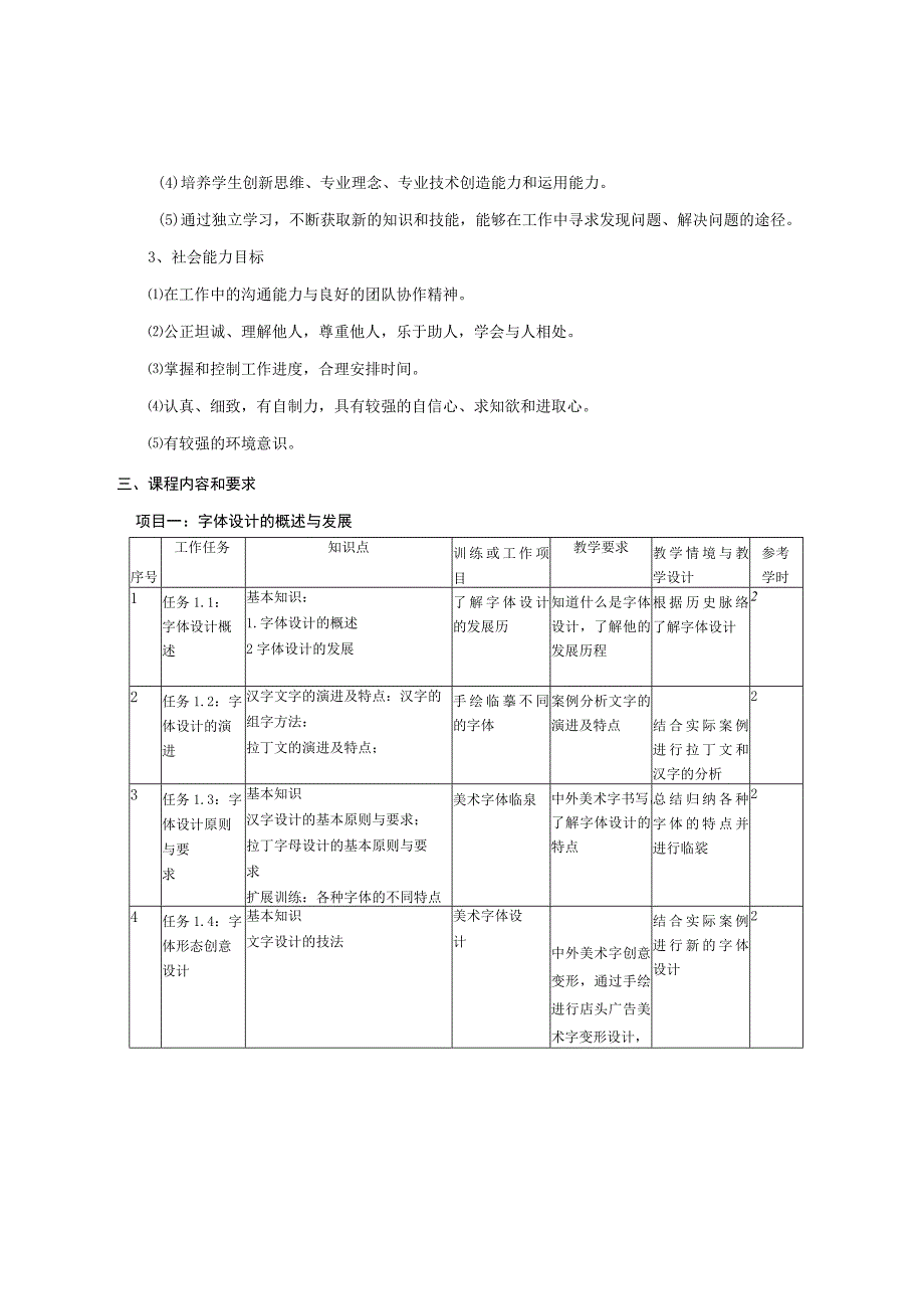 《展示字体与版式设计》课程标准.docx_第3页