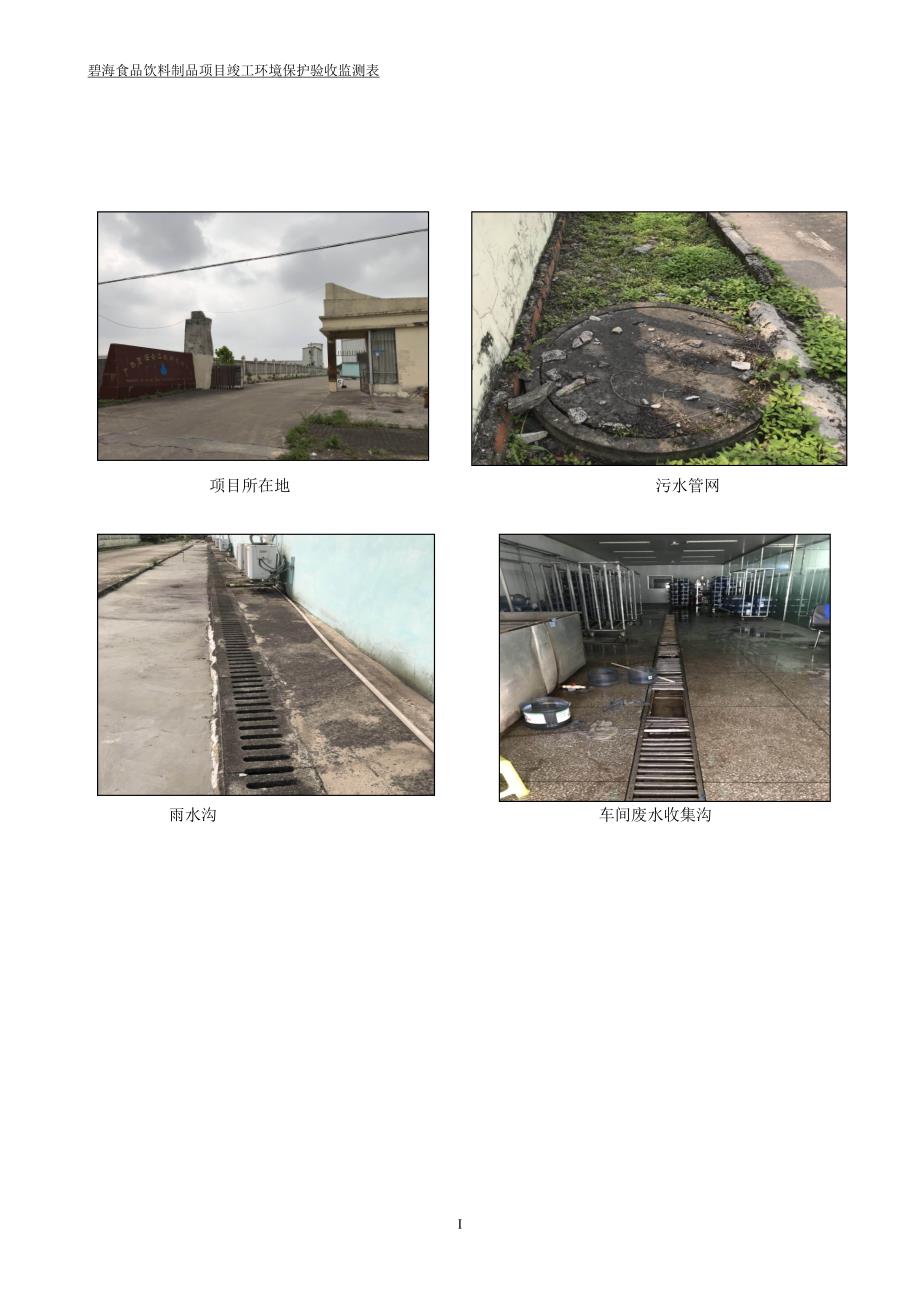 碧海食品饮料制品项目环境保护设施竣工验收报告.doc_第2页