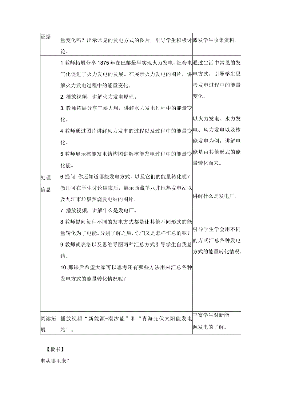 大象版科学五年级下册24《电从哪里来》参考教案.docx_第2页