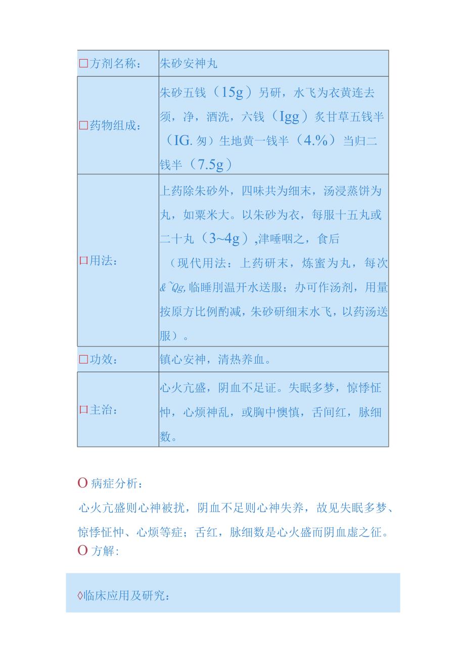 湖南中医大方剂学讲义08安神剂及开窍剂.docx_第2页