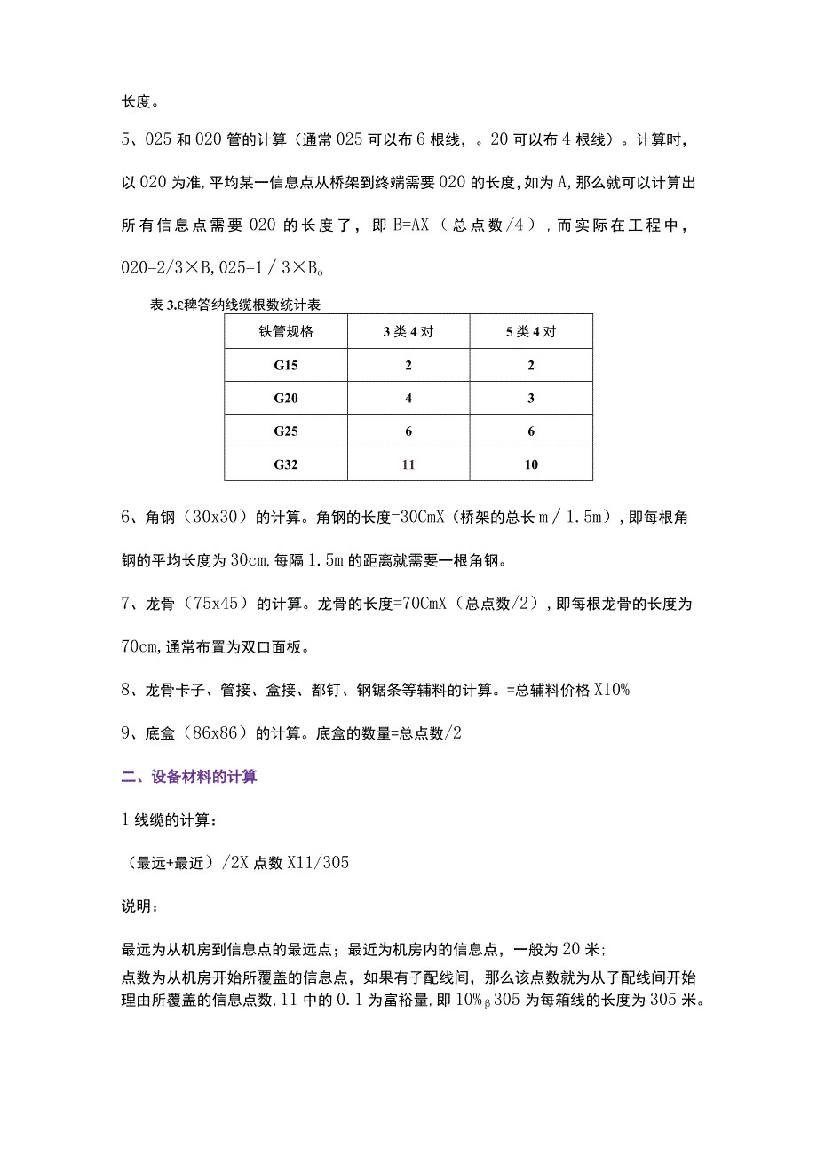 弱电工程线缆和管材计算方法2017715.docx_第2页