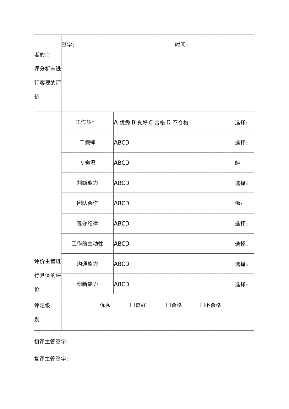 技术人员绩效评价样表.docx_第2页