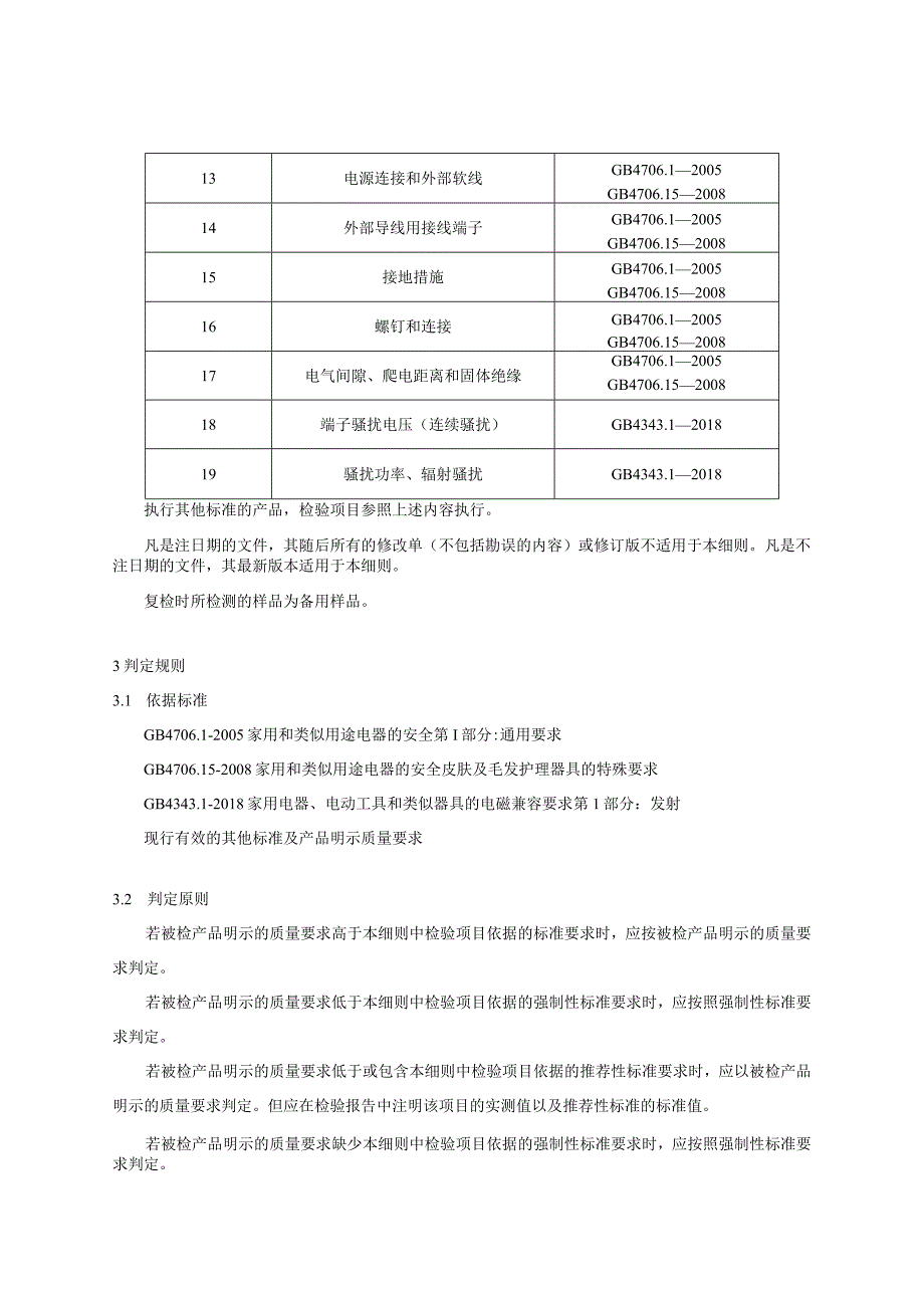 浙江省皮肤及毛发护理器具产品质量监督抽查实施细则2023年版.docx_第2页