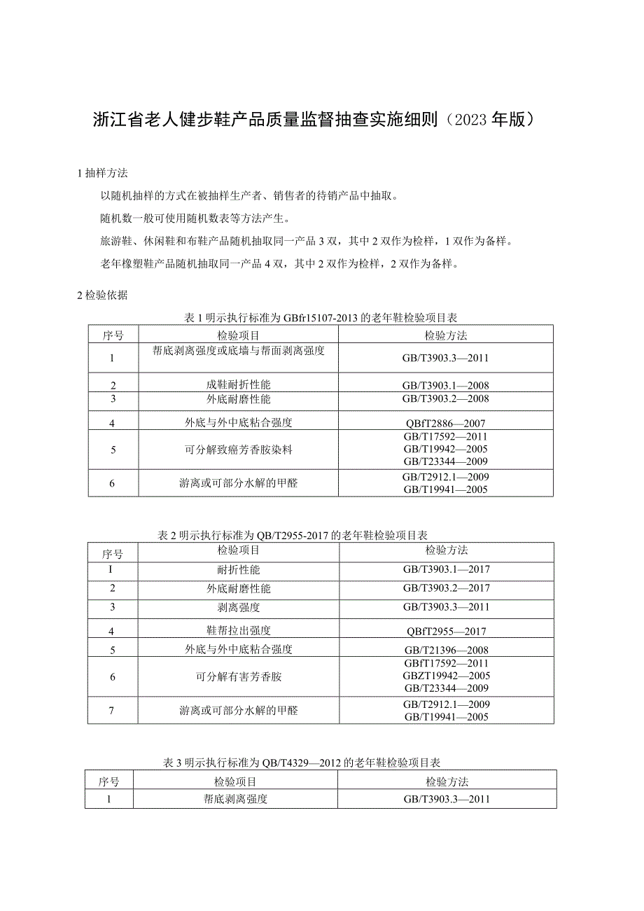 浙江省老人健步鞋产品质量监督抽查实施细则2023年版.docx_第1页