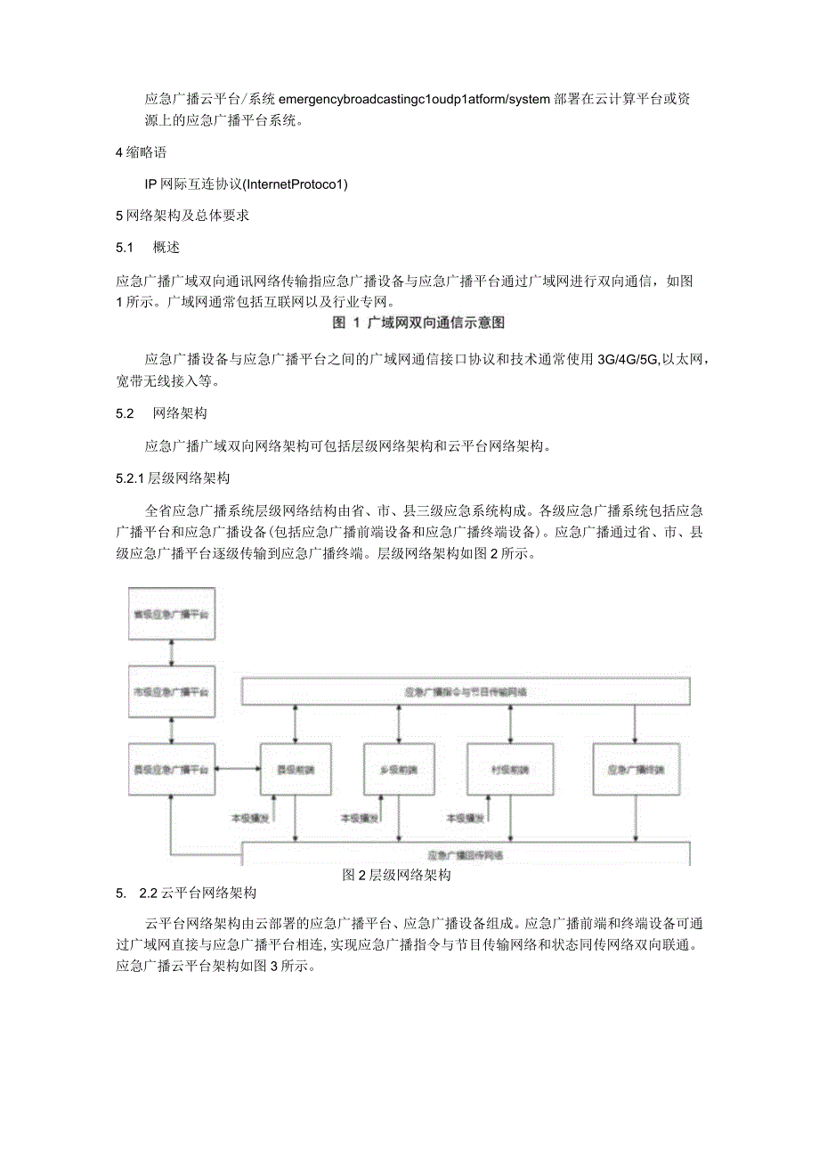 应急广播广域双向通讯网传输技术规范 通用技术要求.docx_第2页