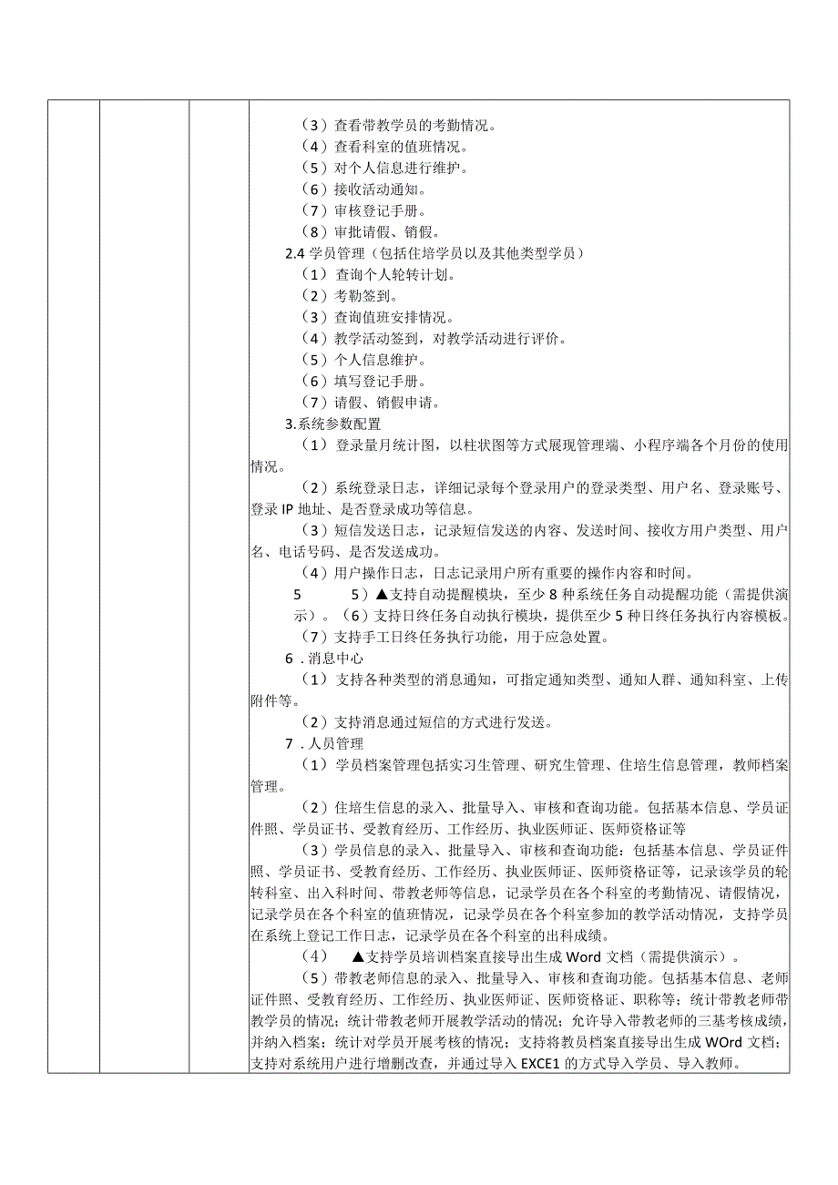 广西壮族自治区妇幼保健院住院医师规范化培训教学信息化系统技术参数项目需求.docx_第2页