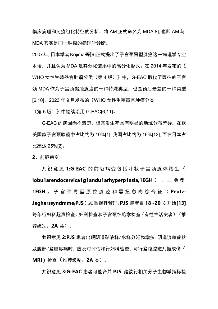 2023子宫颈胃型腺癌临床诊治中国专家共识最全版.docx_第3页