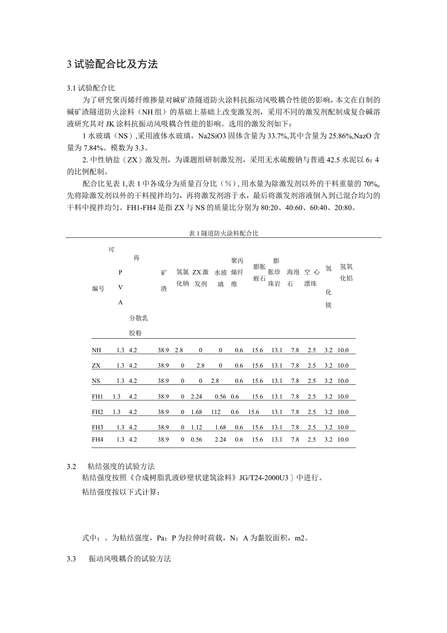 复合激发剂对碱矿渣隧道防火涂料抗振动风吸耦合性能的影响.docx_第3页