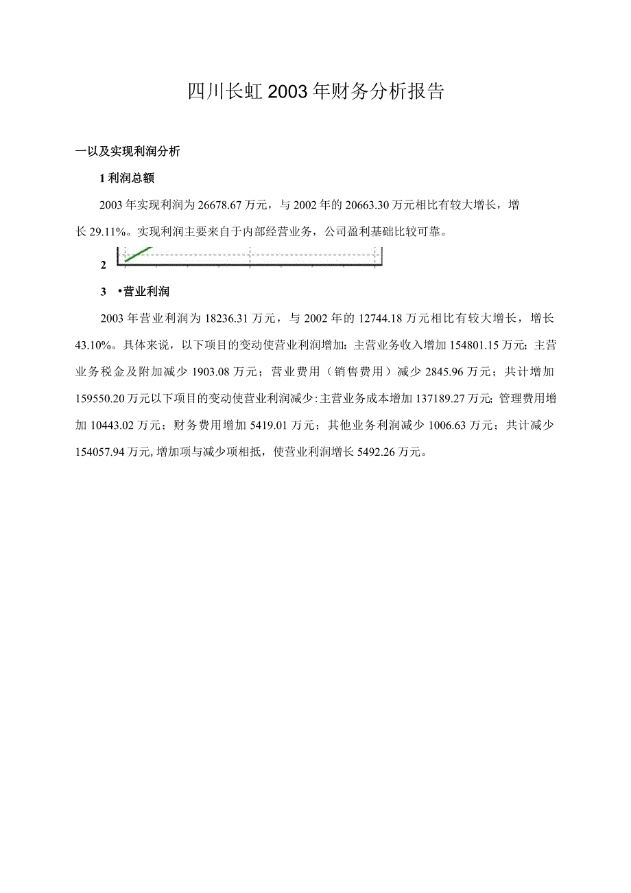 2023年整理四川长虹财务报告分析.docx_第1页