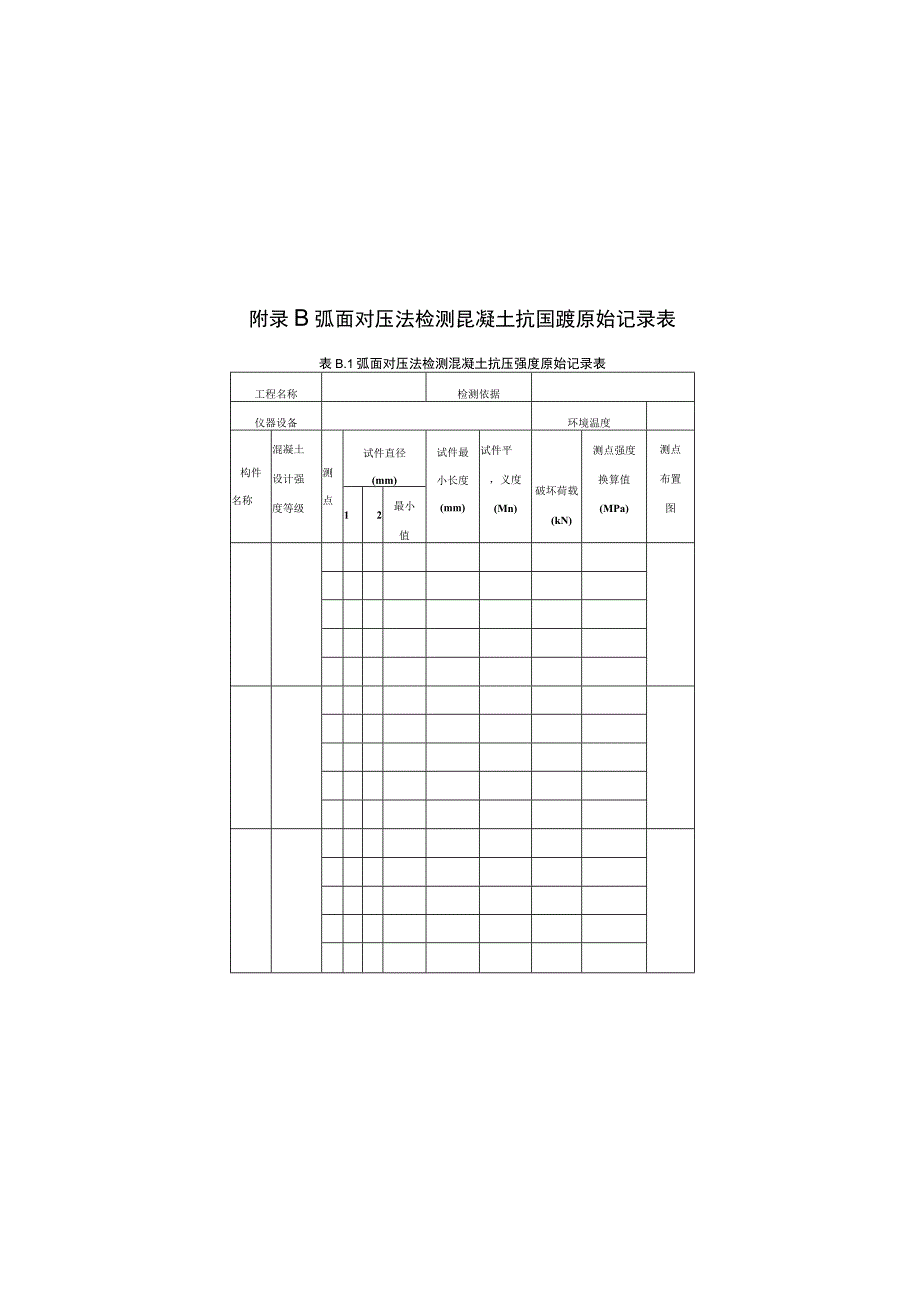 弧面对压仪校准混凝土抗压强度原始记录表基本要求系数表钢筋连接用套筒灌浆料抗压强度技术.docx_第3页