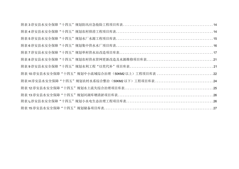 淳安县十四五水安全保障规划项目库.docx_第2页