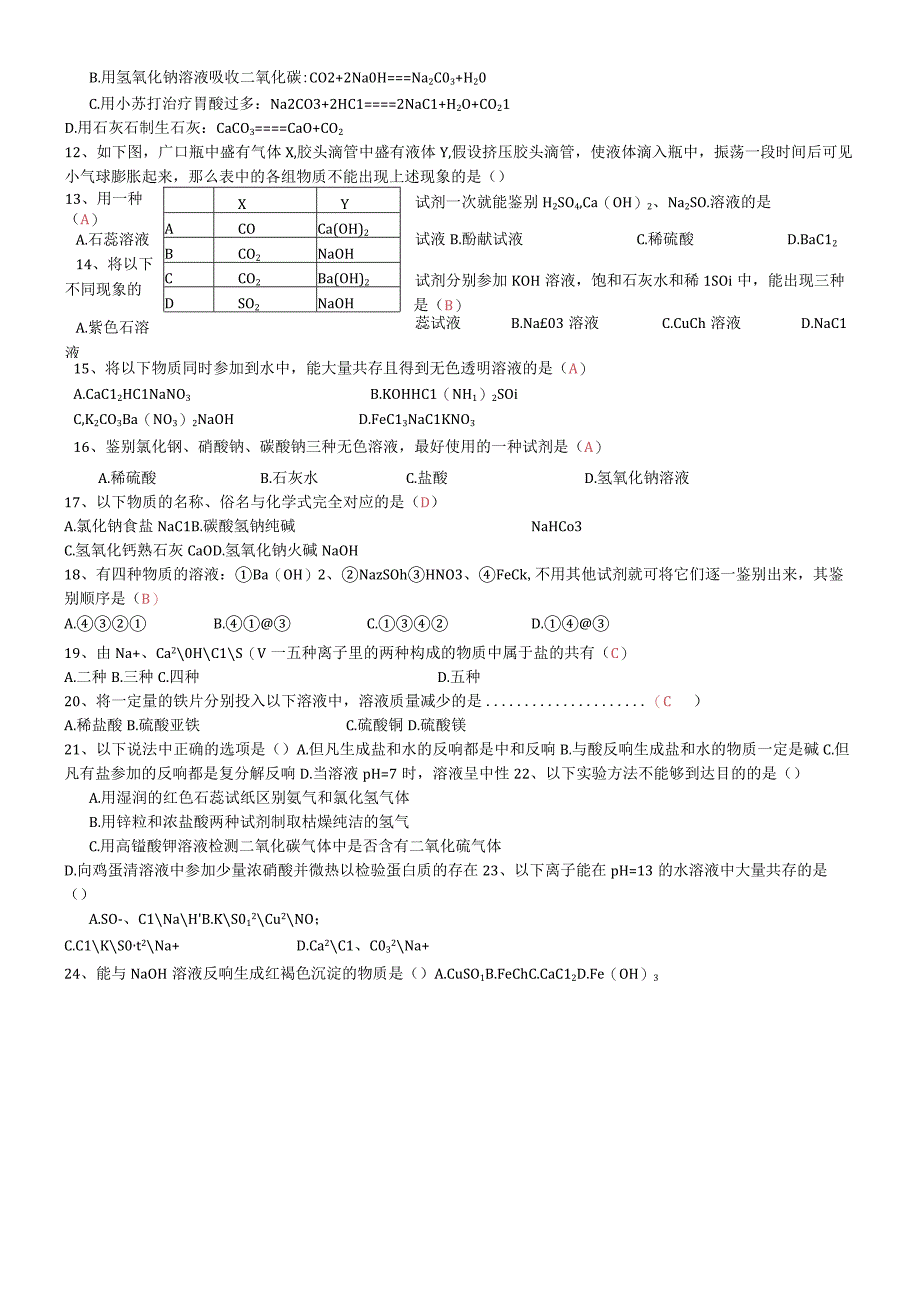 第四课 酸碱盐氧化物 复习学案.docx_第2页