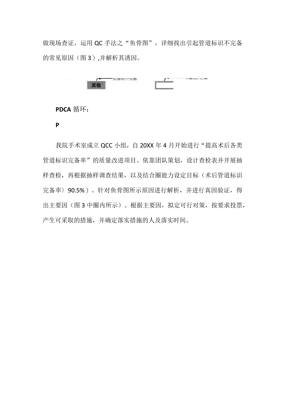 手术室运用PDCA循环提高术后管道标识完备率.docx_第3页