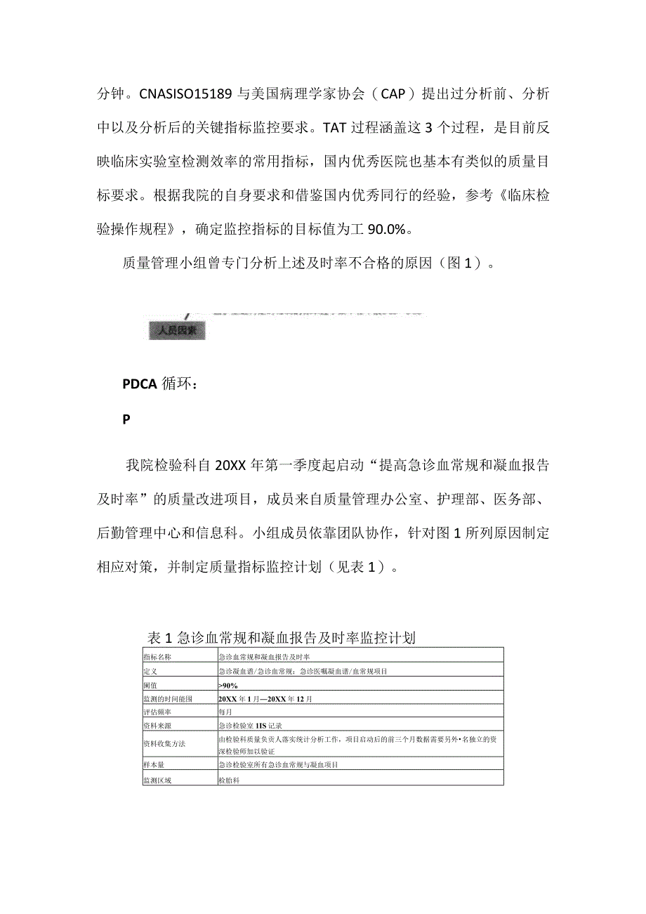 检验科等多部门运用PDCA循环提升急诊血常规和凝血报告的及时率.docx_第2页