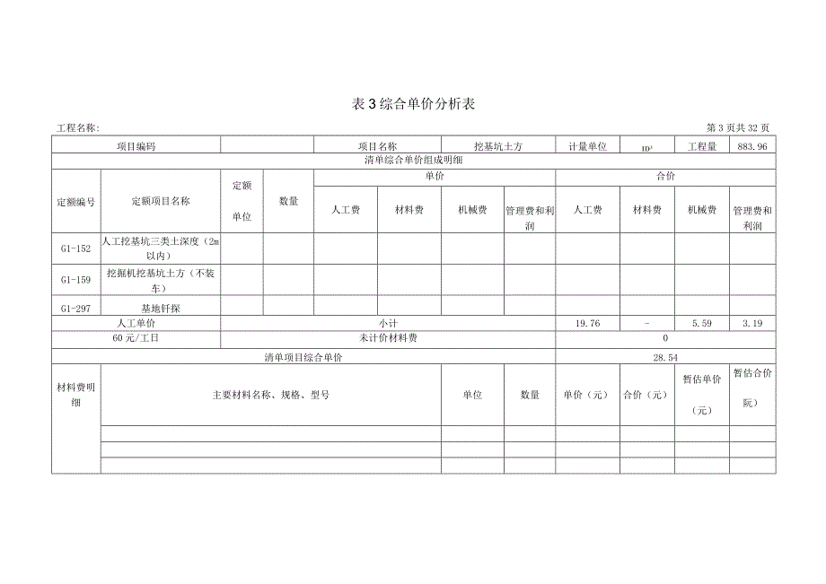 综合单价分析表.docx_第3页