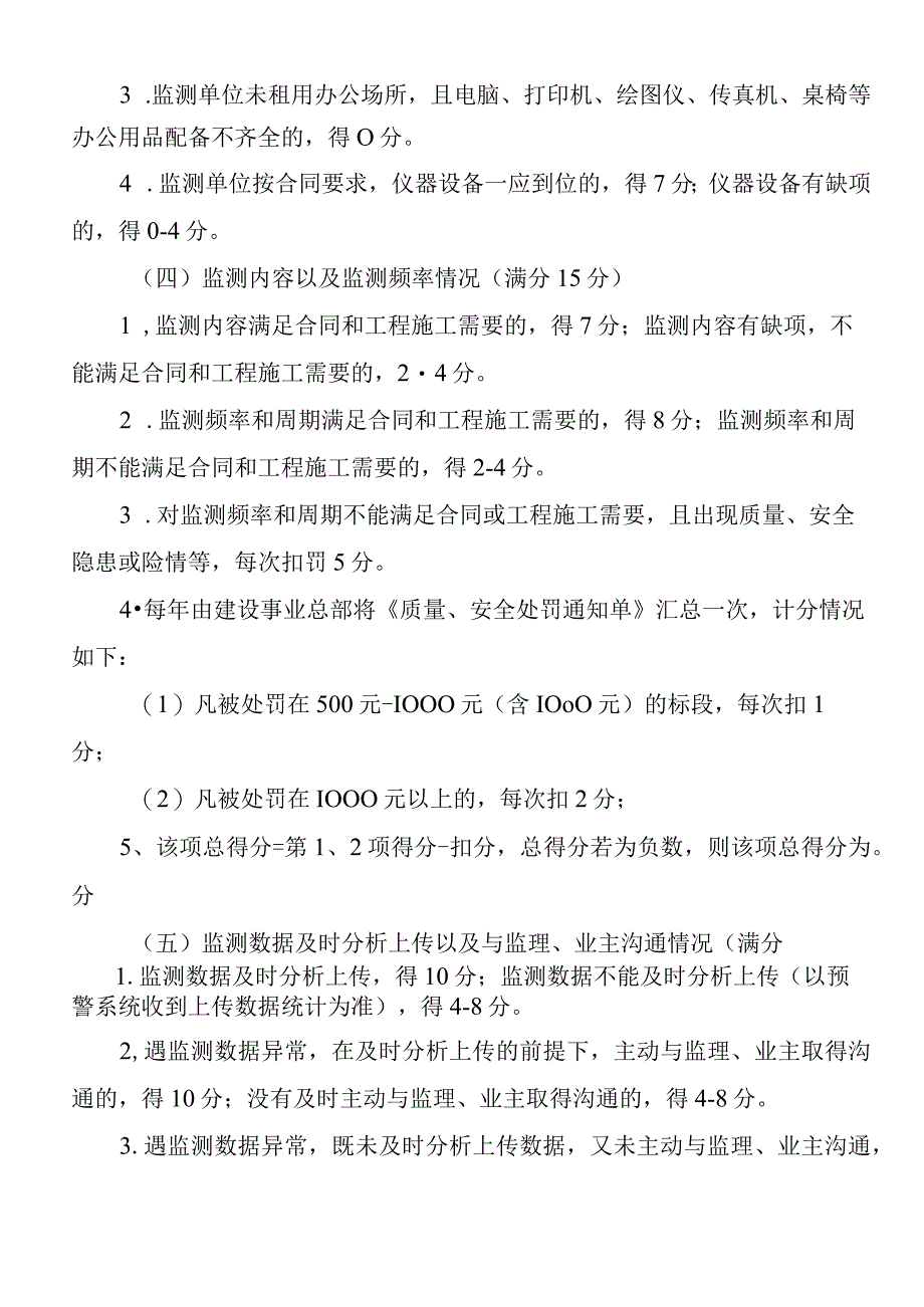 第三方监测单位合同履约考评评分细则.docx_第3页