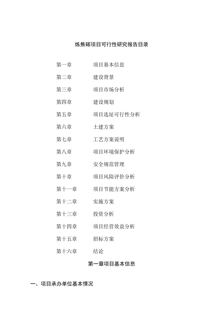 炼焦碳项目可行性研究报告总投资15000万元60亩.docx_第2页