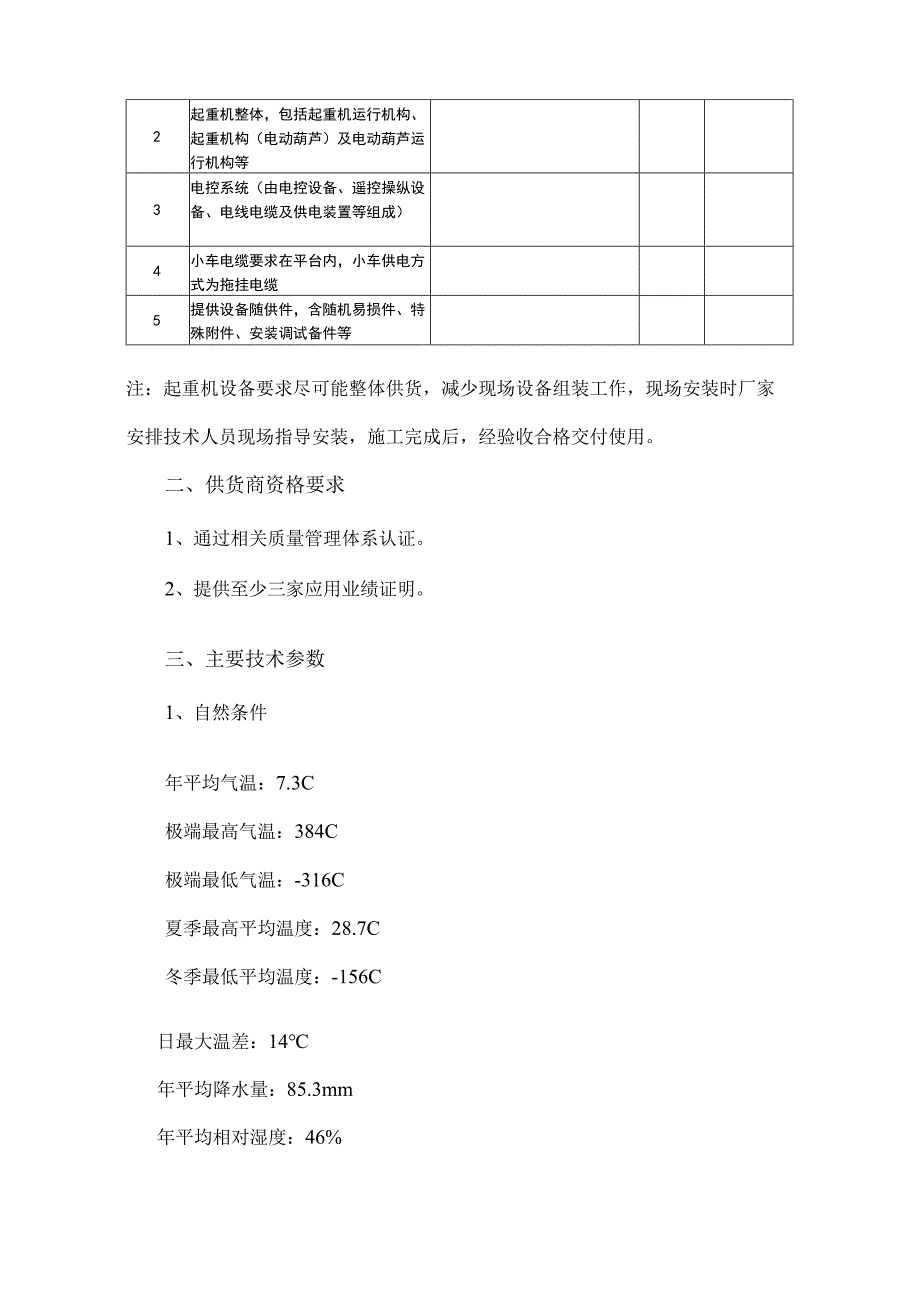 甘肃酒钢宏兴钢铁股份有限公司动力厂电动单梁起重机采购技术协议.docx_第2页