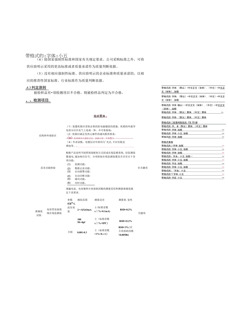 电容型设备绝缘在线监测装置专项抽检标准.docx_第3页