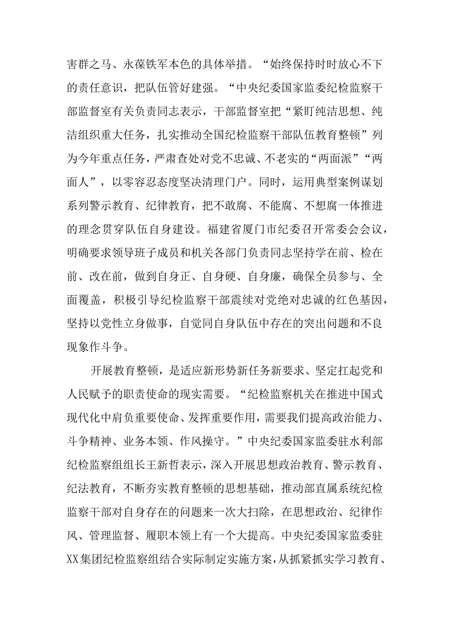 纪检干部教育整顿心得体会共10篇.docx_第2页