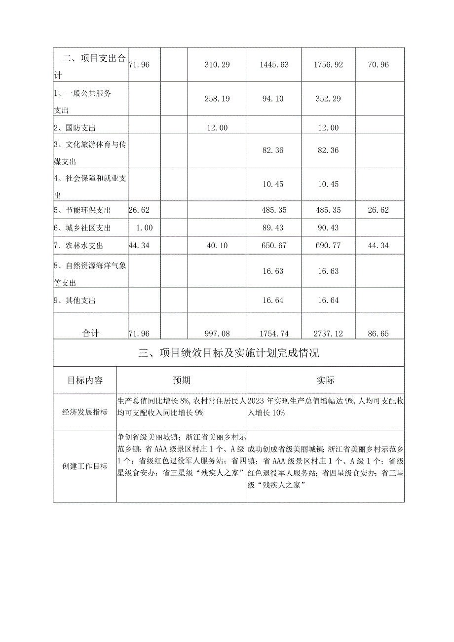 财政支出项目绩效评价整体报告.docx_第3页