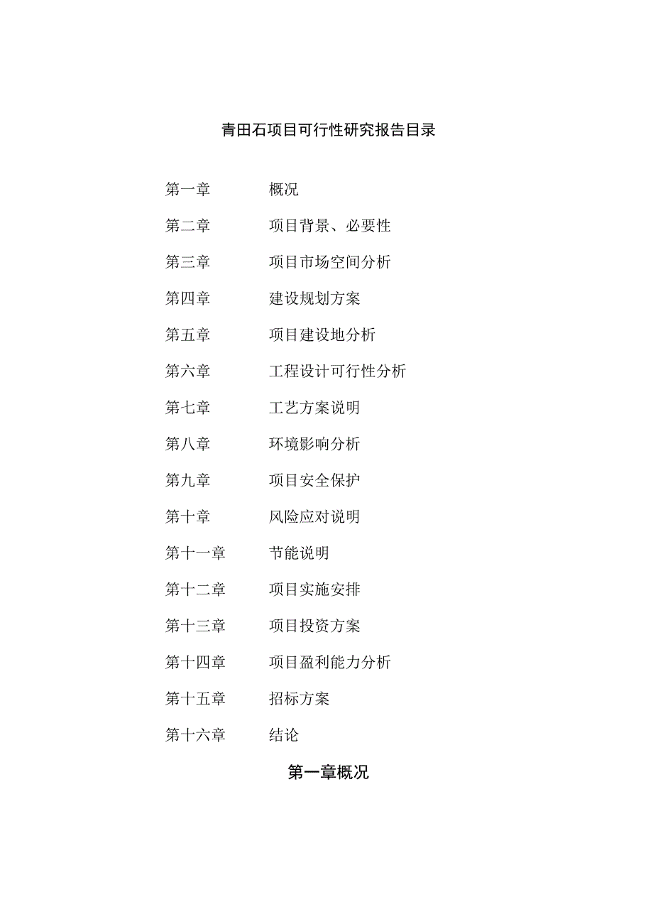 青田石项目可行性研究报告总投资17000万元77亩.docx_第2页