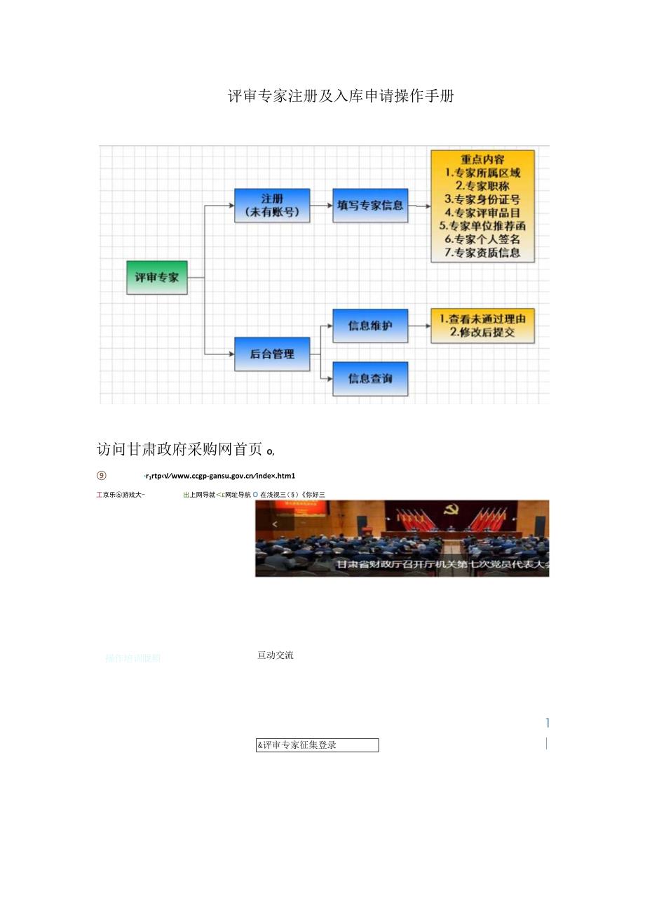 评审专家注册及入库申请操作手册.docx_第1页