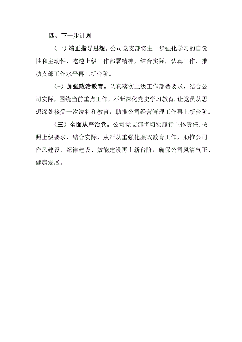 2023年XX公司最新党建工作汇报材料.docx_第3页