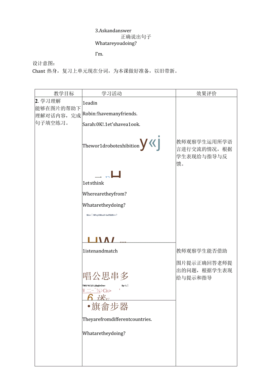 人教PEP五年级下册Unit6 Work quietly B read and write教案.docx_第2页