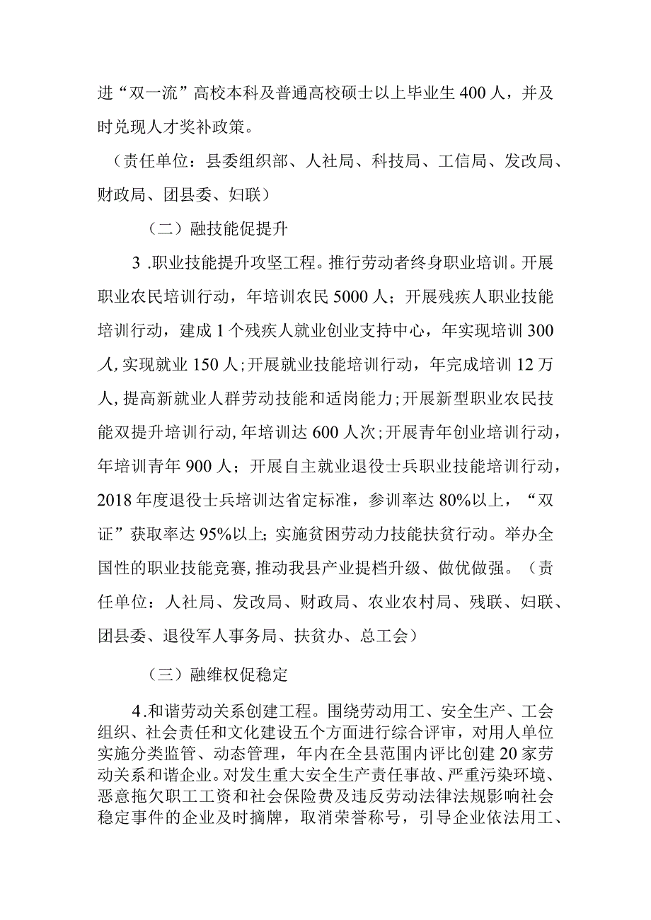 关于加快探索建立就业创业五融合机制的实施意见.docx_第3页