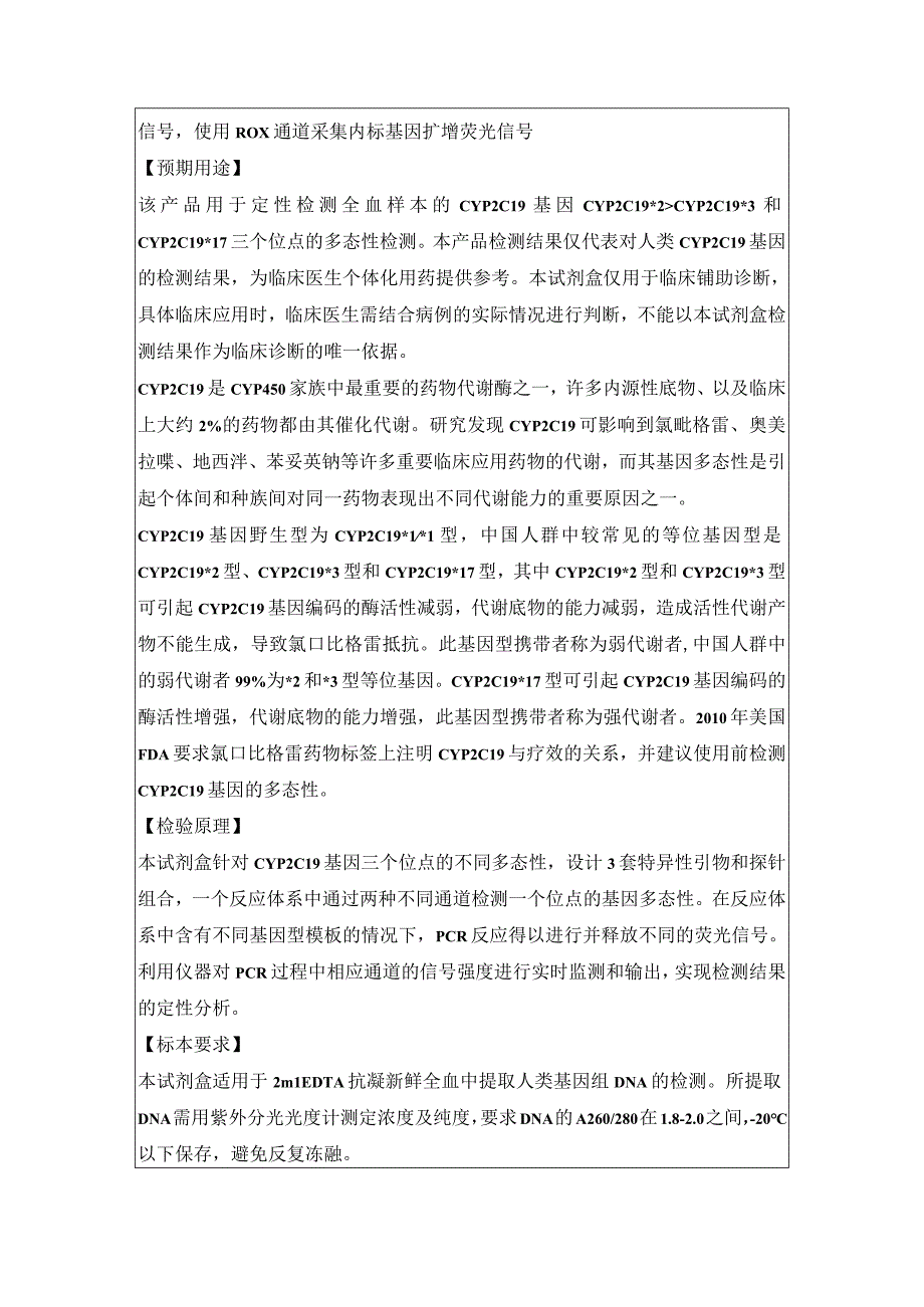 人类CYP2C19检测的标准操作程序.docx_第2页