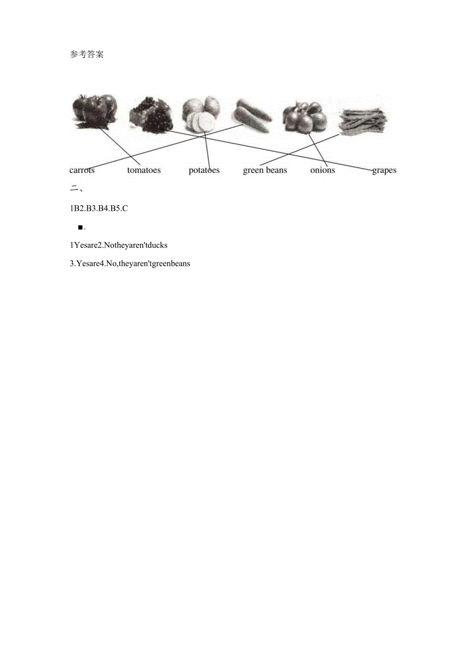 人教PEP四年级下册Unit4 At the farm A let's talk同步练习.docx_第2页