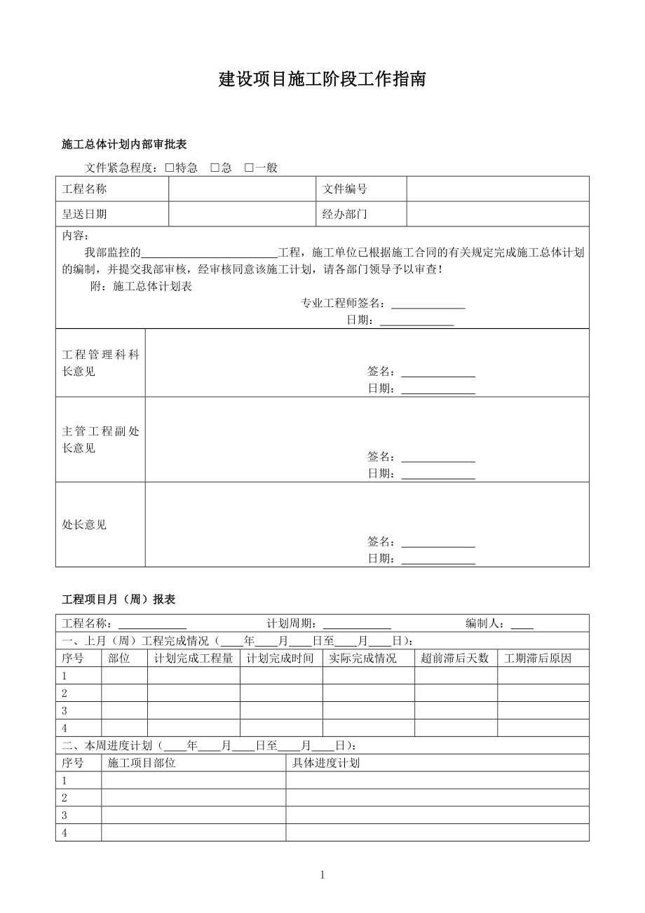 建设项目施工阶段-甲方工作指南.doc_第1页