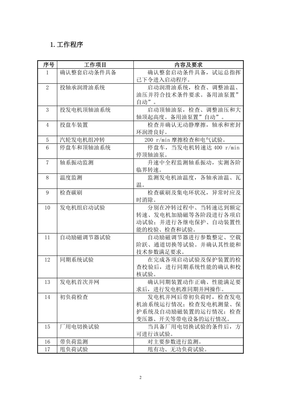 电站发电机组整套启动电气调试方案.doc_第2页