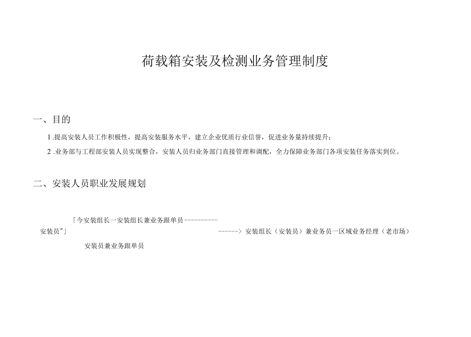 自平衡荷载箱安装及检测业务管理制度.docx_第1页