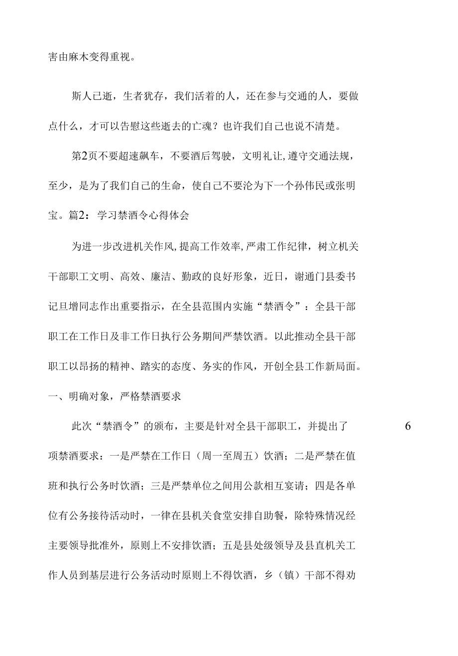 辅警禁酒令心得体会.docx_第3页