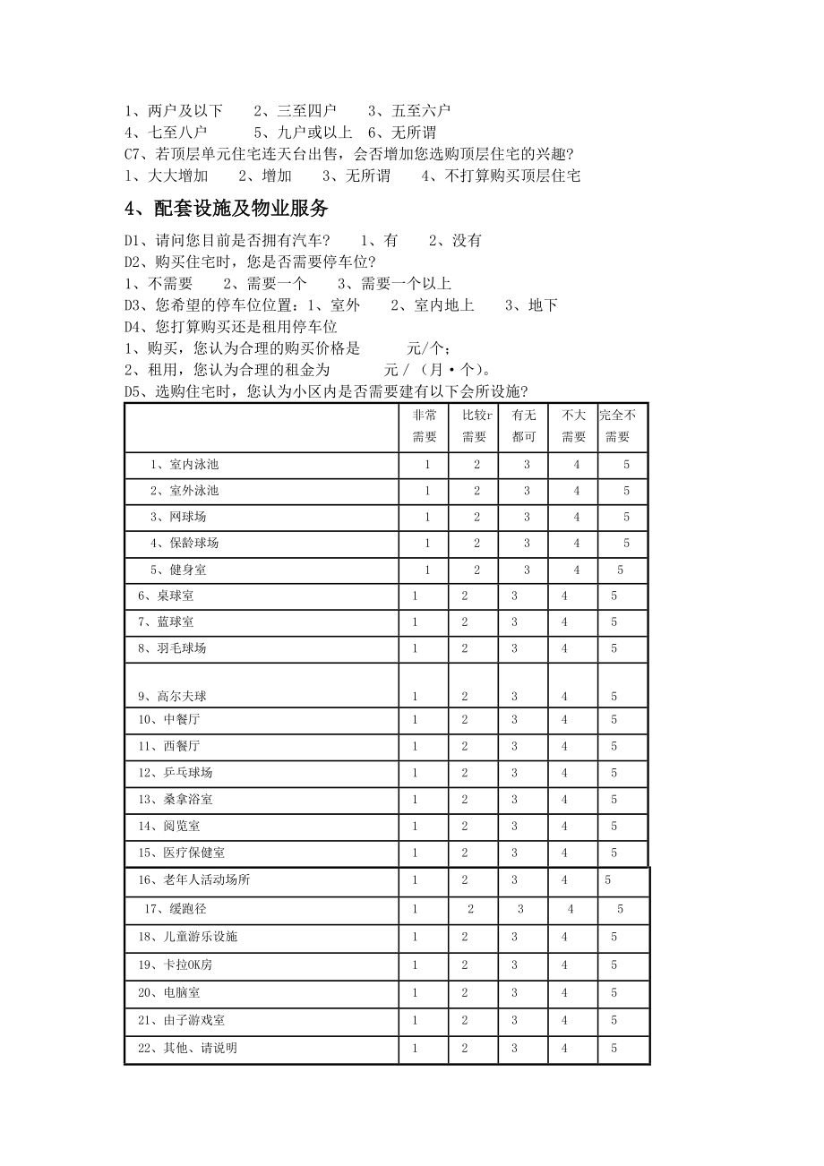 房地产开发建设管理-房地产市场问卷调查表.doc_第3页