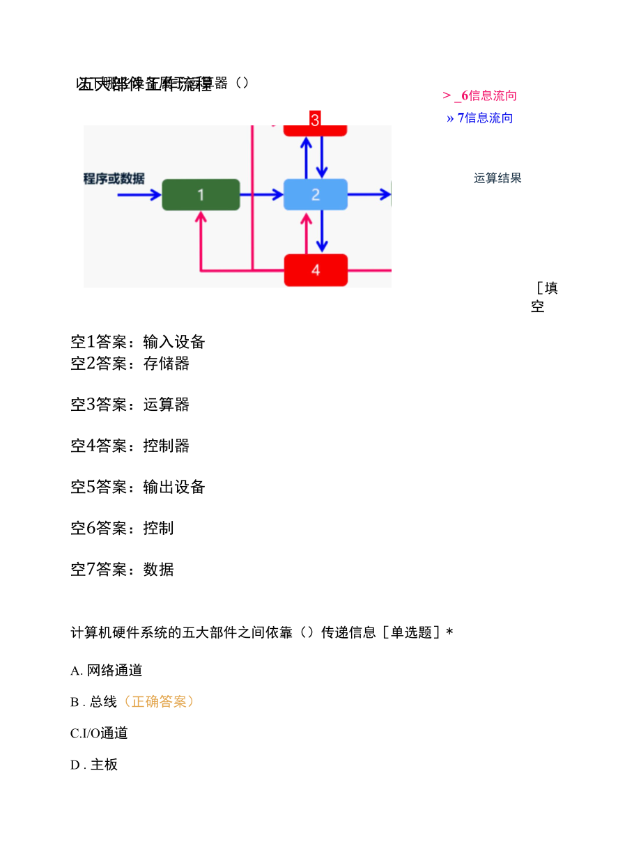 计算机硬件与软件系统-课堂测试.docx_第3页